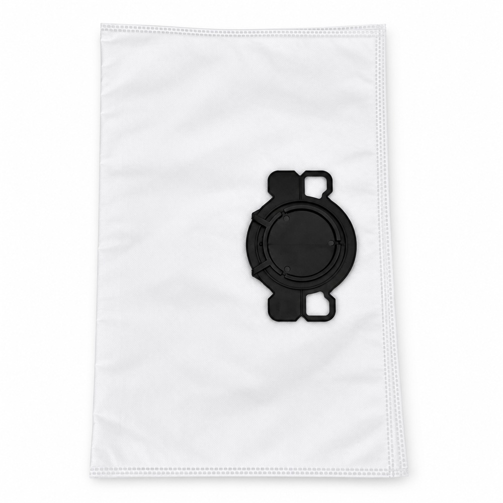 Black-collar fleece filter bag compatible with Makita VC4210 dust extractors