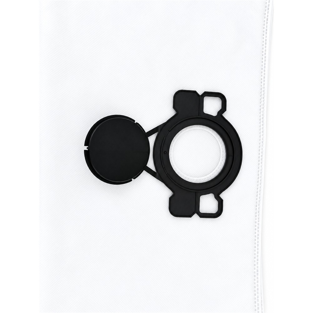 Black-collar fleece filter bag compatible with Makita VC4210 dust extractors — detail 2